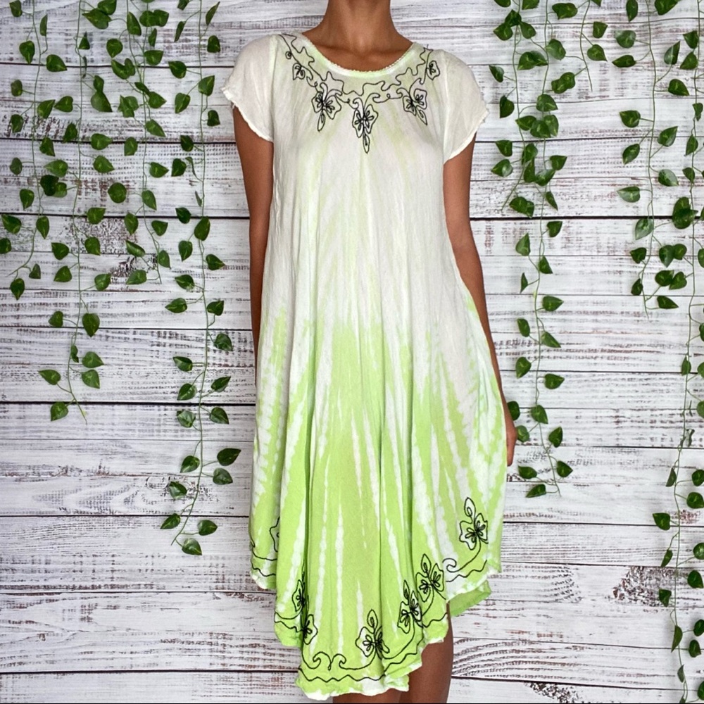 Flowy Green Dress